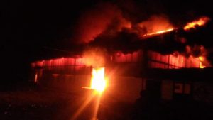 Si Jago Merah melalap Gudang PTPN VI Kayu Aro