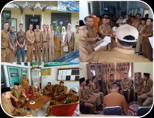 Hari Pertama Kerja, Setelah Cuti Lebaran, BKPSDMD Kerinci Sidak ke OPD dan Camat