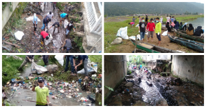 Pemuda 5 Desa Semerap Peduli Lingkungan Ramai-ramai Bersihkan Sampah
