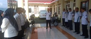 Kabid PKMP Romui Eladi Melaksanakan Sidak di Dinas Kesehatan