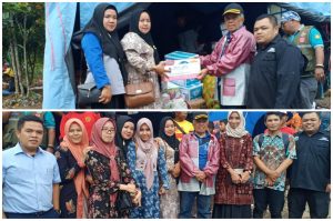 STIA Nusa Serahkan Bantuan ke Relawan Iksan Almugoni