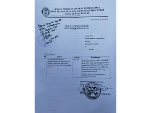 Warga dan BPD Desak Pemkot Segera Proses Pemberhentian Kades Muara Jaya