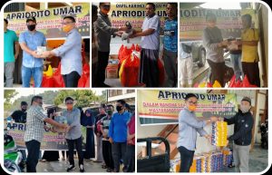 Wujud Kepedulian, DPRD Prov. Jambi Apriodito Umar Berikan Bantuan dan Edukasi Melawan Covid 19