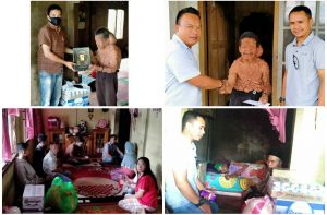 Apriodito Umar DPRD Prov. Jambi Ikut Prihatin Kondisi Pak Mudri dan Ibu Harni Dalam Melawan Penyakitnya