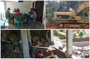 Warga Kagum Semangat Tim Satgas TMMD, Kardi : Pagi Hingga Sore Mereka Bekerja