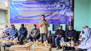 BI Perwakilan Jambi Bersama Anggota DPR RI Hasbi Ansory Serahkan Bantuan PSBI