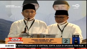 Debat Kandidat, Fikar-Yos Tampil Penuh Ketenangan, Kesejukan dan Ketegasan