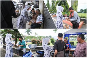 Berryl Dara Fikar Azami Rutin Laksanakan Giat Sosial Jumat Berkah
