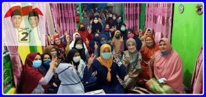 Perempuan Bergerak, Bersama Beryll Dara Srikandi Renah Suryan Nyatakan Komit Pilih 02