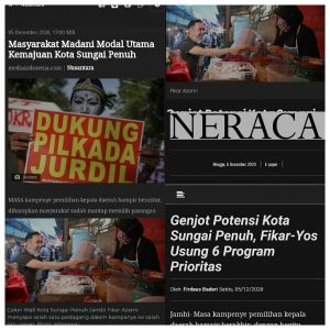 Media Nasional Sorot dan Apresiasi Program Fikar Azami-Yos Adrino