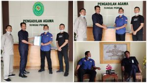 Dukung Pembentukan PA Kerinci, Ketua KNPI Kerinci Sambangi PA Sungai Penuh