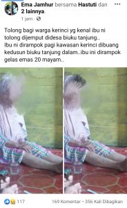 Breaking News !!! Warga Kerinci Diduga Dirampok Lalu Ditinggalkan di Merangin, 20 Emas Raib