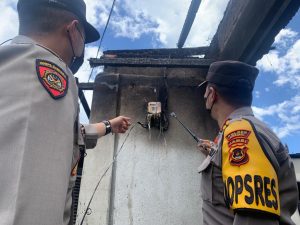 1 Unit Rumah Semi Permanen di Kerinci Hangus Terbakar, Kapolres : Diduga Akibat Korsleting Listrik
