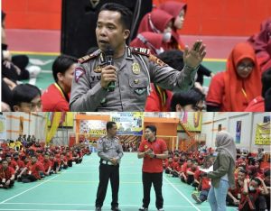 Orientasi PPSPP Kepada Mahasiswa STIE, Kasatlantas : Jangan Takut Polisi Lalu lintas di Jalan, Lengkapi Administrasi Berkendara