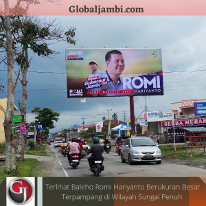 Ratusan Baleho Romi Hariyanto Untuk Gubernur Jambi 2024 Menggema di Kerinci – Sungai Penuh