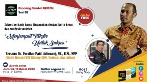 Menginspirasi Indonesia, BKDZN Gandeng Wadek FH UI