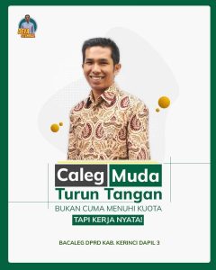 Fenomena Caleg Muda, Deva Syahrial, M. Pd : Meneruskan Pengabdian Panjang Bagi Masyarakat