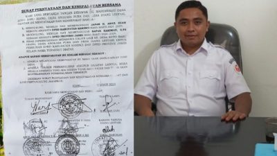 Beredar Selebaran Pernyataan Tiga Desa di Hiang Pilih Caleg Tertentu, ini Keterangan Bawaslu Kerinci