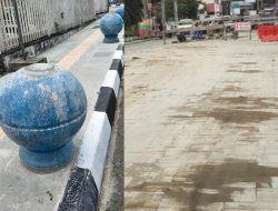 Batu Andesit Hancur, Bollard di Tempel, Proyek PUPR Percantik Kota Sungaipenuh Amburadul