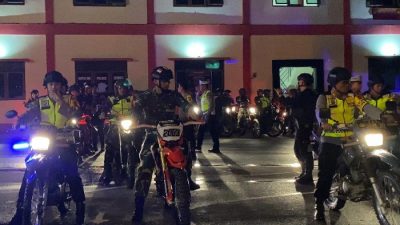 Jelang Pemilu 2024, Polres Kerinci Gelar Apel Gabungan Bersama TNI-Polri