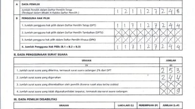 Diduga Terjadi Kecurangan Pileg di Dapil 3 Kerinci, Surat Suara Hampir Habis Padahal Banyak warga Diluar Negeri