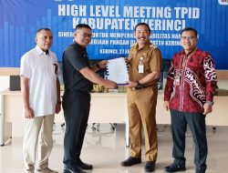 Perkuat Stabilitas Harga Pangan, Pj. Bupati Kerinci Asraf Buka High Level Meeting TPID
