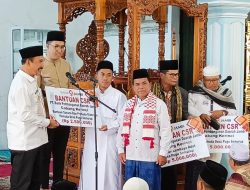 Ke 16 Kalinya Sejak Menjabat Pj. Bupati Kerinci, Asraf Kembali Gelar Safari Jumat dan Serahkan Bantuan CSR Bank Jambi