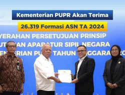 Kementrian PUPR Akan Terima 26.319 Formasi ASN Tahun 2024