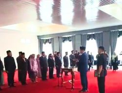 Ini Nama-Nama Eselon III dan IV yang Dilantik Pj Bupati Asraf Sore ini