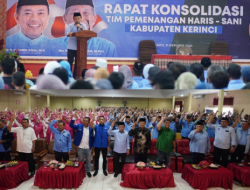 Rapat Konsolidasi Tim Pemenangan, Warga Kerinci Optimis Haris – Sani Menang Telak di Kerinci