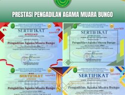 Bertabur Prestasi, Triwulan III PA Muara Bungo Jawara Kinerja Penanganan Perkara, Mediasi dan Gugatan Mandiri