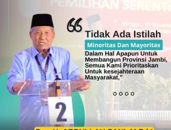 Sudirman Sebut SAD Kelompok Minoritas, Abdullah Sani: Tidak Ada Minoritas dan Mayoritas dalam Membangun Jambi