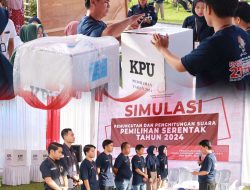 Hadapi Pilkada Serentak, KPU Kerinci Gelar Simulasi Pemungutan dan Penghitungan Suara