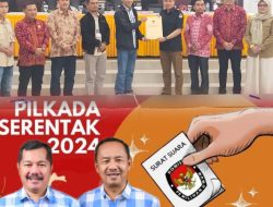 Teng! KPU Kerinci Tetapkan Monadi – Murison Peraih Suara Terbanyak di Pilkada Kerinci 2024