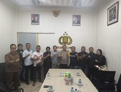 Kapolres Kerinci Sambut Hangat LSM Semut Merah dalam Silaturahmi, Siap Bersinergi