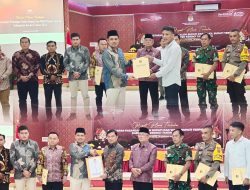 KPU Kerinci Tetapkan Monadi – Murison Bupati dan Wakil Bupati Kerinci Terpilih Periode 2025 – 2030
