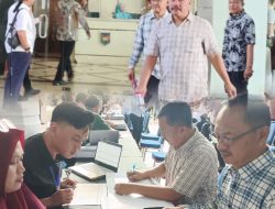 Jelang Pelantikan, Bupati Kerinci Terpilih Monadi – Murison Registrasi dan Cek Kesehatan