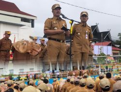 Apel Perdana, Bupati Kerinci Monadi Tekankan Pelayanan Publik