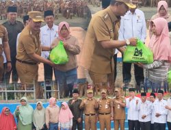 Monadi – Murison Serahkan 3.100 Bantuan Bahagia Ramadhan Secara Simbolis dari Baznas