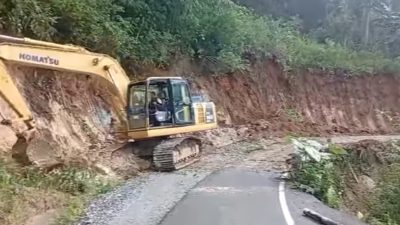Gerak Cepat Pemkab Kerinci Atasi Pelebaran Jalan di Pungut Hilir-Pungut Tengah