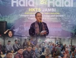 Wabup Kerinci Murison Hadiri Halalbihalal dan Silaturahmi HKTS-J