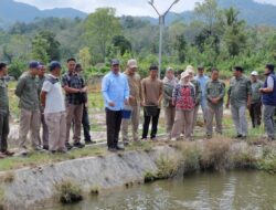Bupati Kerinci Monadi Tinjau Pengembangan Sektor Perikanan di Kerinci