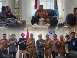Wabup Murison Terima Kunjungan Satgas Swasembada Pangan Mabes TNI AD