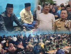 BUNGA DESA, Tempuh Jalan Terjal, Bupati Kerinci Monadi dan Wabup Murison Tiba di Desa Renah Pemetik