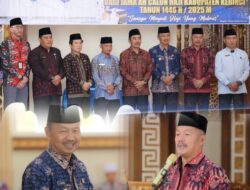 Bupati Monadi dan Wabup Murison Hadiri Pelepasan 326 JCH