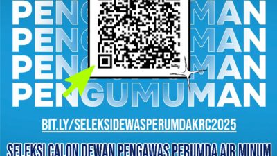 PENGUMUMAN PERPANJANGAN SELEKSI TERBUKA Calon Dewan Pengawas Perumda Air Minum Tirta Sakti Kabupaten Kerinci Periode 2025–2029