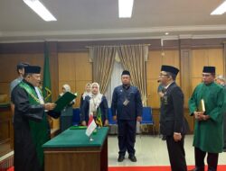 Dilantik Ketua, Noprizal Resmi Jabat Panitera PA Muara Bulian Kelas I B
