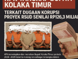 KPK OTT Bupati Terkait Dugaan Korupsi Proyek RSUD Senilai Rp 126,3 Miliar