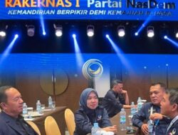 Hadiri Rakernas 1 Partai Nasdem, Wabup Murison : Momentum Perkuat Visi Pembangunan Daerah