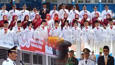 Upacara HUT RI ke-80 Kecamatan Tanah Cogok Berlangsung Khidmat, Camat Fauzi Jadi Inspektur Upacara